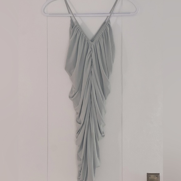 Norma Kamali Diana Mini Slip Dress NWT - Picture 3 of 11